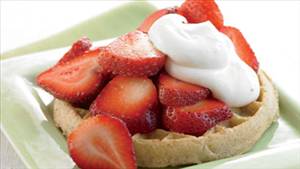 Strawberry Wafflecakes