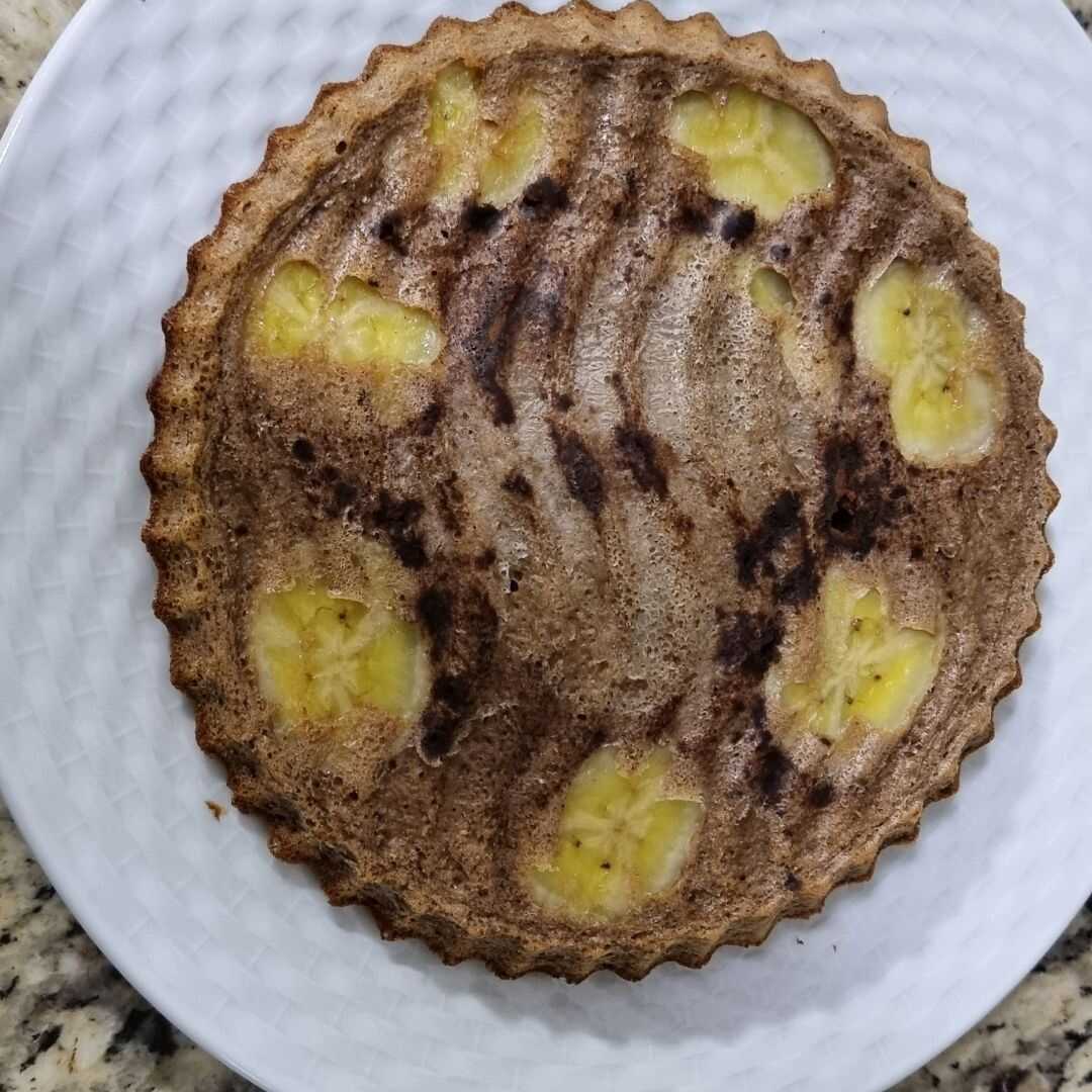 Bolo de Banana com Nescau na Airfryer