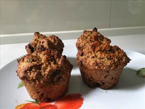 Muffin Integral de Ameixa e Chia