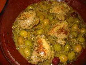 Tagine of Chicken and Olives