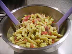 Salade de Pâte Sauce Pesto