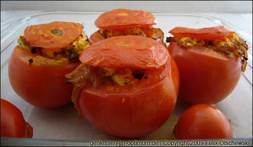Gefüllte Gegrillte Tomaten