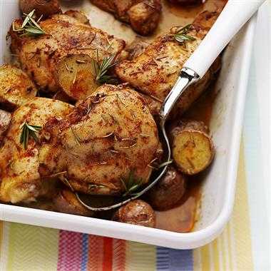 Rosemary Baked Chicken with Potatoes