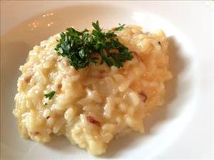 Bacon Swiss Risotto