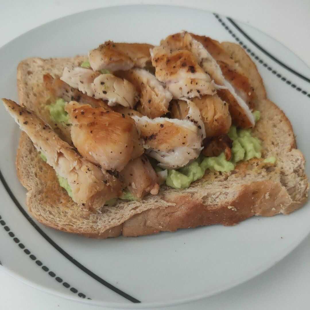 Chicken Avocado on Toast