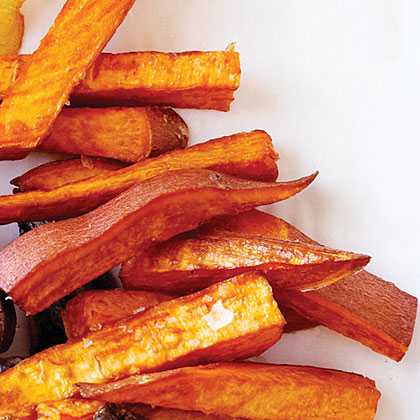 Baked Sweet Potato Fries - Detalles de Receta