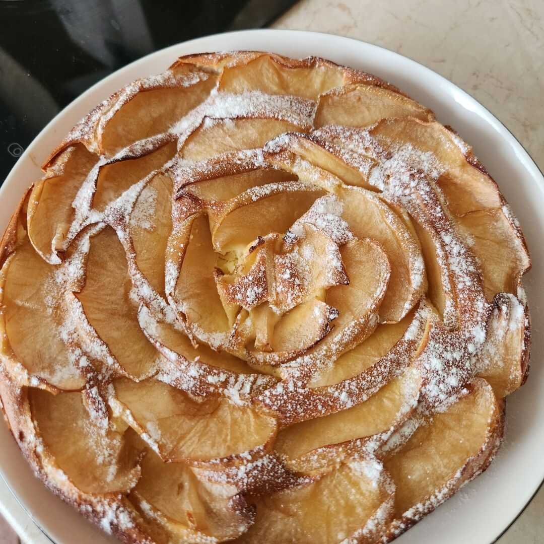 рецепт диетическая шарлотка с яблоками в духовке | Дзен