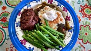 Smothered Green Chili Chicken