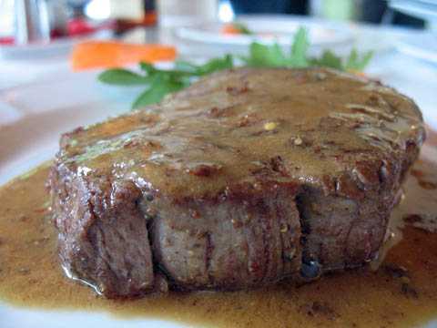 Mustard Crusted Steak