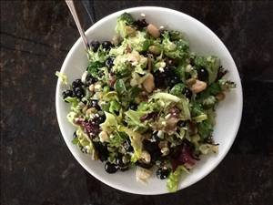 Beans, Broccoli and Blueberry Salad