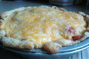 Cheesy Tomato Pie