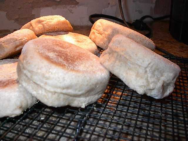 Whole Wheat English Muffins - Detalles de Receta