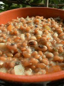 Cheesy Bean Soup