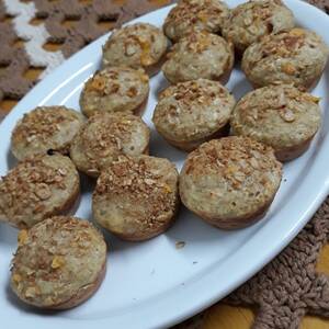 Muffins de Coco com Aveia